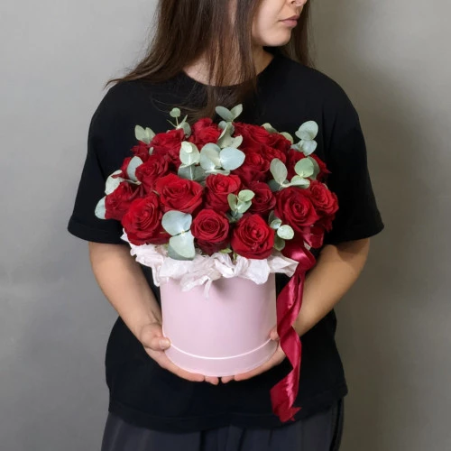 Коробка с цветами №15