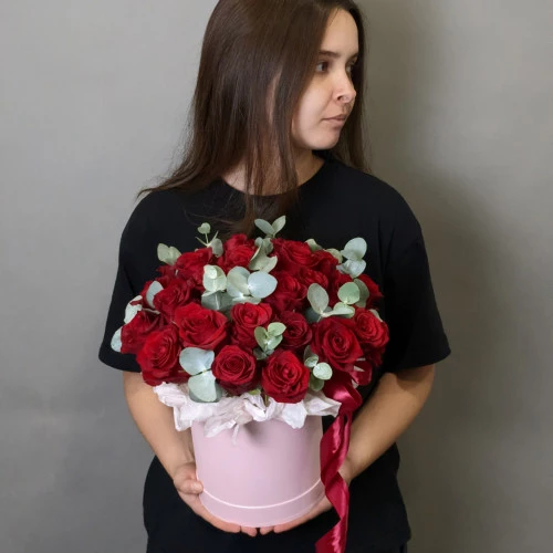 Коробка с цветами №15
